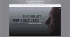 Desktop Screenshot of findingmydadsmemories.com